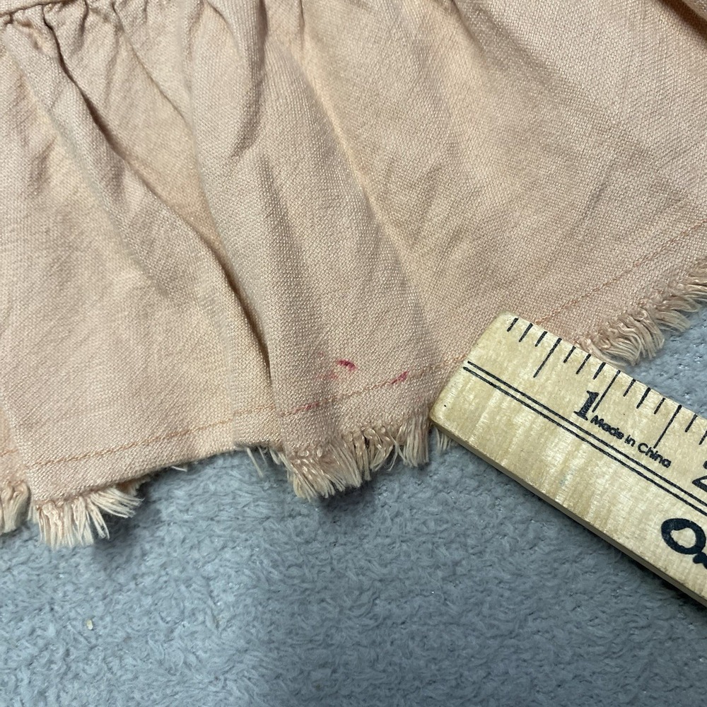 Pilcro Anthropologie Nettie Wrap Skirt Medium Tie Ruffle Boho Read - Picture 8 of 8